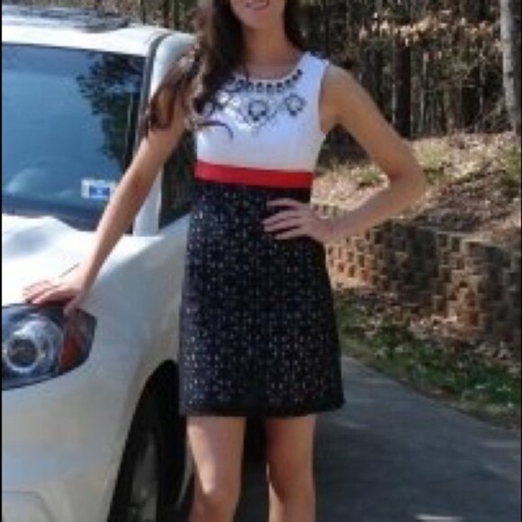 Kensie Elegant Sheath Dress - Picture 2 of 13